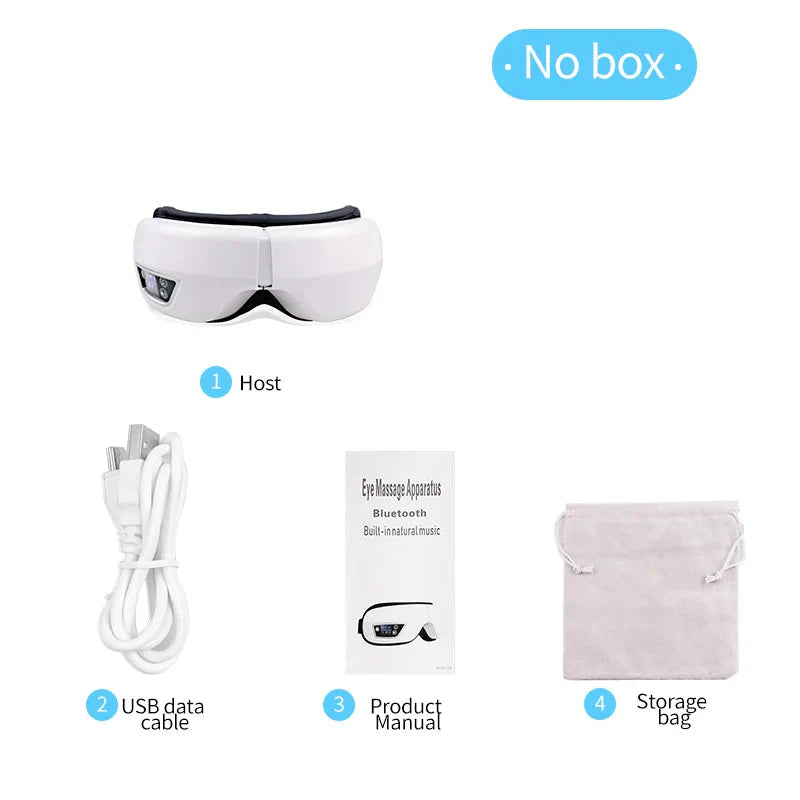 6D Smart Eye Massager Vibration Airbag Compress Eye Care Instrument Bluetooth Music Eye Massage Glasses Eye Relax Fatigue-6