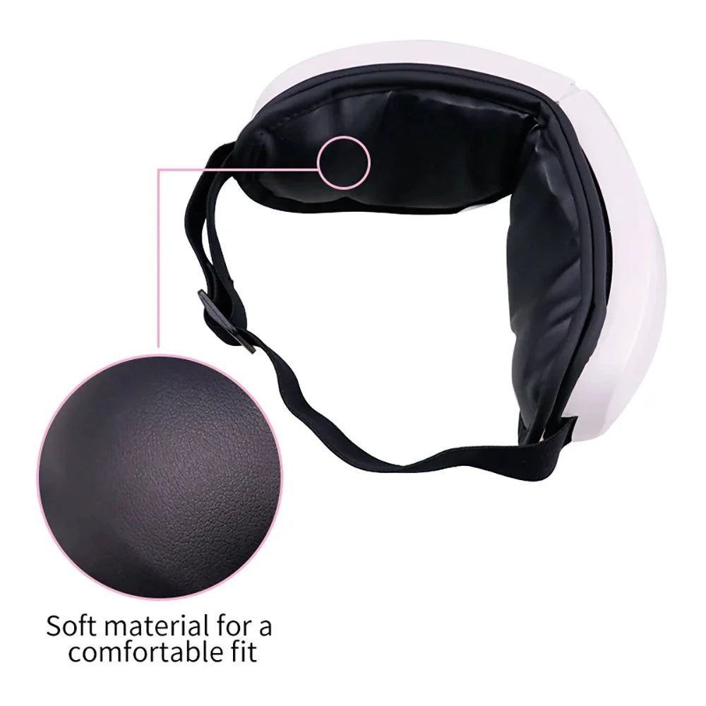 6D Smart Eye Massager Vibration Airbag Compress Eye Care Instrument Bluetooth Music Eye Massage Glasses Eye Relax Fatigue-3
