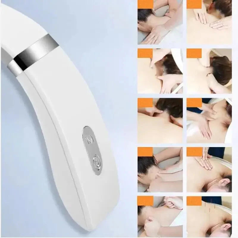 NeckFlow – tragbares Nackenmassagegerät für unterwegs & zuhause