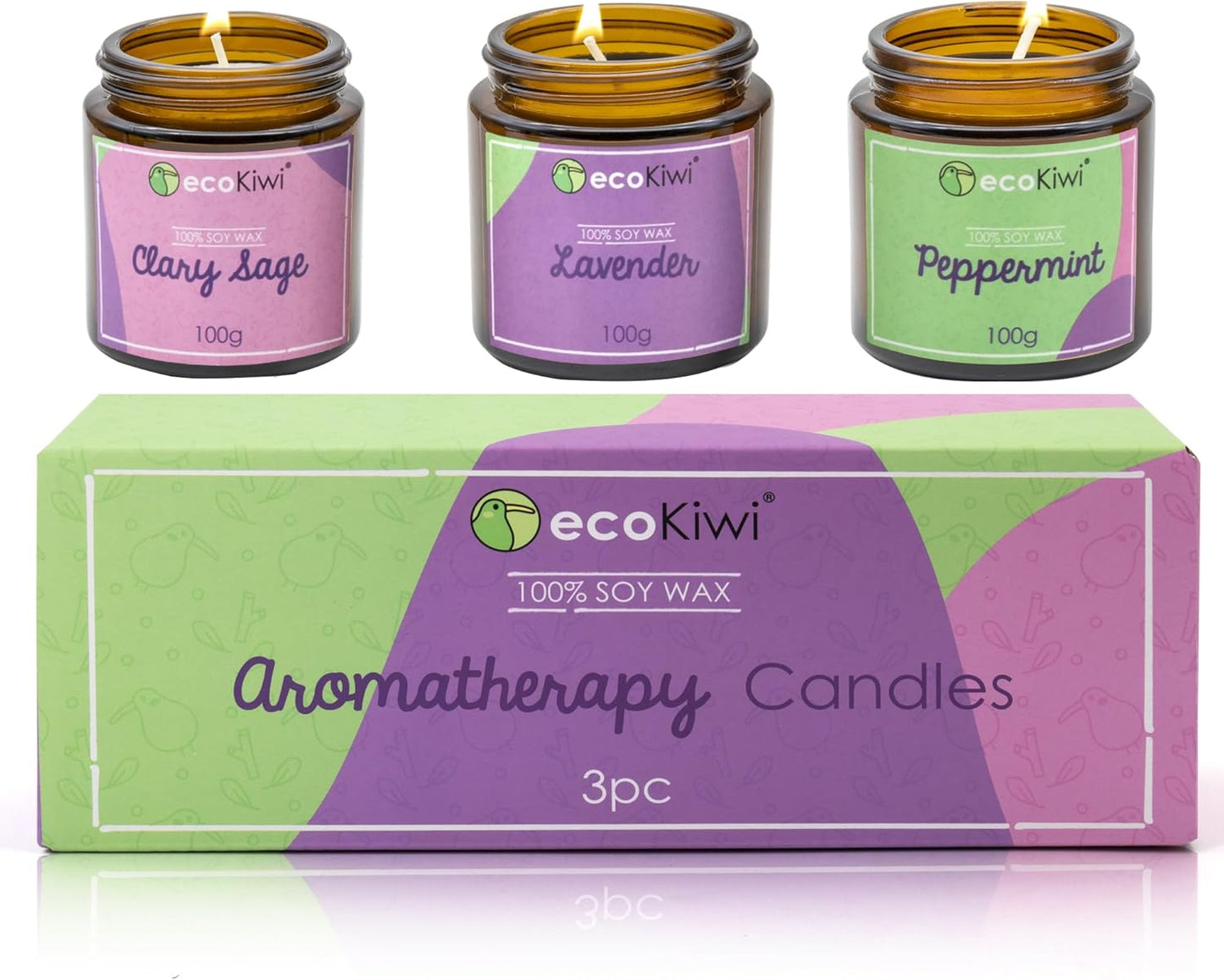 Soul Candle – Duftkerze aus 100% Sojawachs für Ruhe & Entspannung